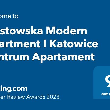 Piastowska Modern Apartment I Katowice Centrum Apartament Extérieur photo